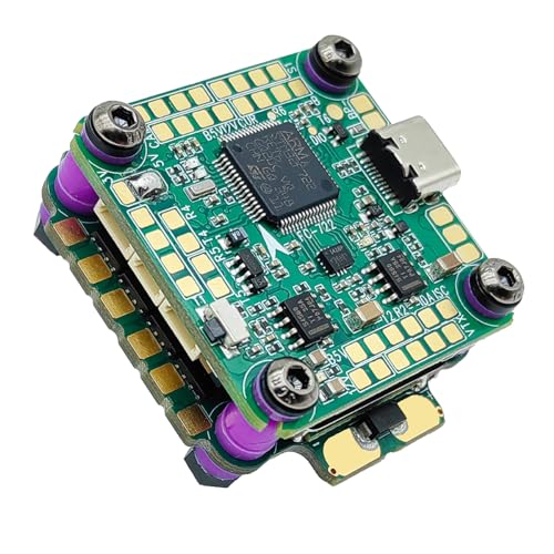 DYS F7 F722 Stack Flight Controller 30x30 AM32 65A 4in1 2-8S Brushless ESC for Freestyle FPV Drone Racing Drone Quadcopter (FC722 AM32 65A ESC) - color: FC722 AM32 65A ESC