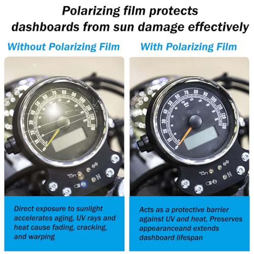 Polarized Film Sheets 2 PCS 7.8x11.8inches/20x30cm Adhesive Polarizer Linear Polarizing Filter for Screen Educational Physics