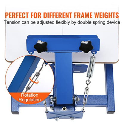 VEVOR Screen Printing Machine 1 Color 1 Station Silk Screen Printing Press - color: White