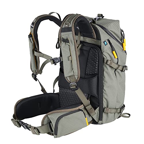 VANGUARD VEO Active 46 Camera Backpack, Khaki Green - color: Khaki Green, size: 46