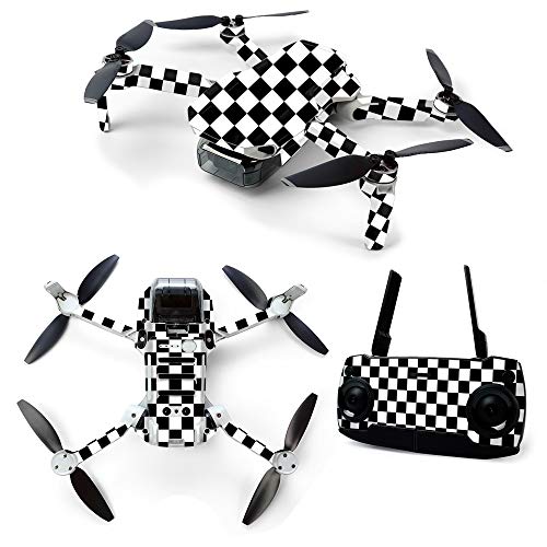 MightySkins Skin for DJI Mavic Mini Portable Drone Quadcopter - Check | Protective, Durable, and Unique Vinyl Decal wrap cover | Easy To Apply, Remove, and Change Styles | Made in the USA (DJMAVMIN-Check) - color: Check