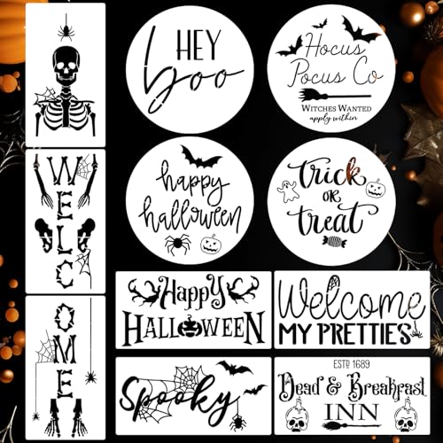 Halloween Stencils for Painting on Wood Halloween Stencils for Crafts - style: Halloween