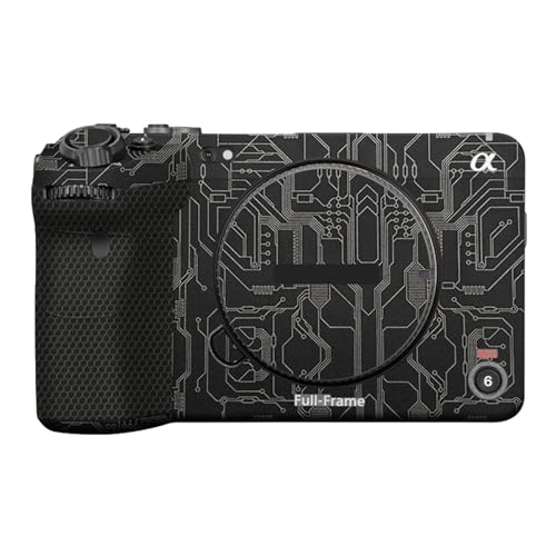 Premium Camera Premium Sticker Protective Film Anti-Scratch Skin for Sony FX3 ILME-FX3(Circuit Titanium) - color: Circuit Titanium
