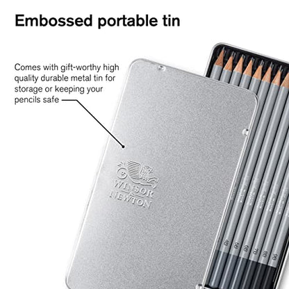 Winsor & Newton Studio Collection, Graphite Pencils, Set of 12 - style: 12 Graphite Pencils