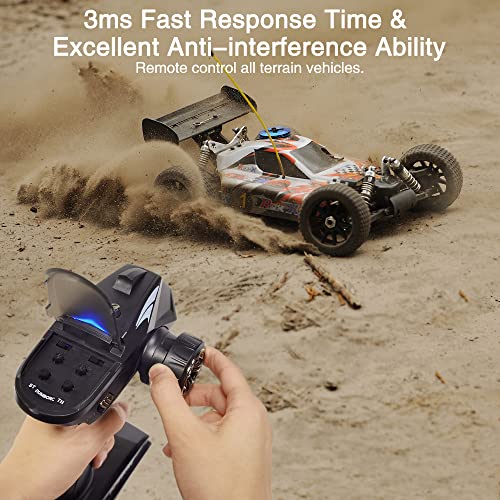 DUMBORC X6 2.4GHz 6CH RC Radio Transmitter and Receiver X6FG(Built-in Gyro)