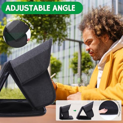 iPad Sun Shade Tablet Sleeve Case for 12-13 inch, iPad Sun Glare Shield - size: 12-13in