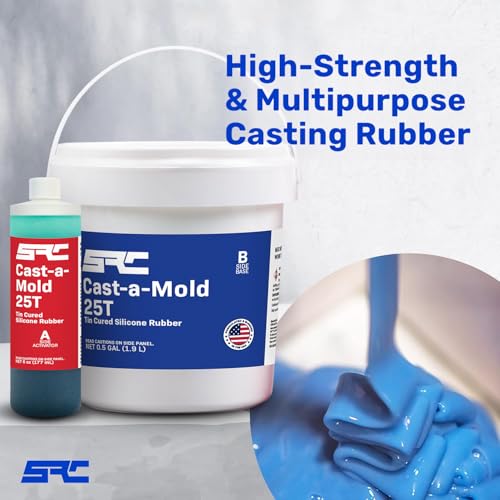 SRC Cast-a-Mold 25T RTV 0.5 Gallon, General Purpose Silicone - size: 1/2 Gal
