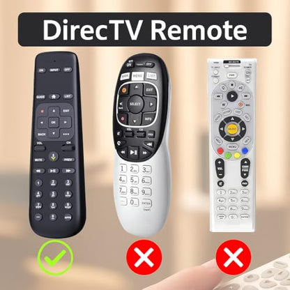 3PACK Case for DirecTV Remote, Cover for AT&T TV Now Receiver C71KW / RC82V Voice Remote Control Skin Sleeve Purple Blue Green - color: Purple Blue and Green