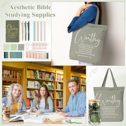 Geyoga 26 Pcs Bible Journaling Kit Bible Study Supplies Back to School Gift
