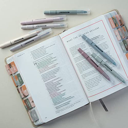 DIVERSEBEE Bible Highlighters and Pens No Bleed (Dusty) - color: Dusty