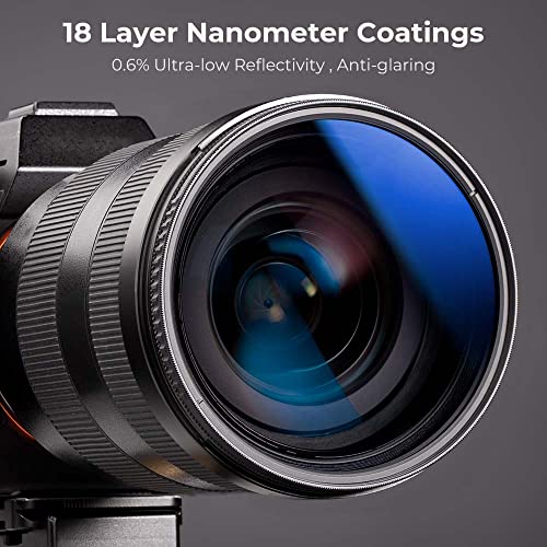 K&F Concept 72mm Circular Polarizing Lens Filter Optical Glass CPL Filter - size: 72mm