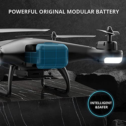 Holy Stone 3.7V 1000mAh Modular Rechargeable Li-po Battery (1 Piece) for RC Quadcopter Drone HS110D Black