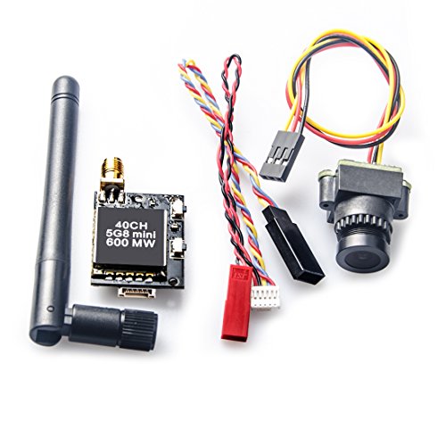 AKK KC03 2.8MM 120 Degree 800TVL NTSC Switchable Camera with 600mW FPV Transmitter