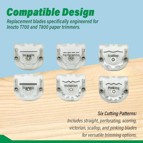3-Piece Multi-Functional Paper Cutter Cutting Set, Opening Up a New Realm for Handicraft Creation(Straight line)
