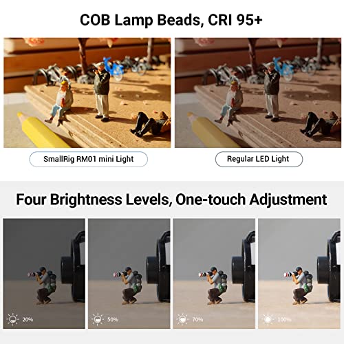 SmallRig RM01 Mini LED Video Lighting Kit, Lume Cube Portable Camera Light - size: 1 Pack