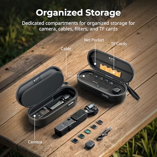 SMALLRIG Portable Protective Carrying Case for DJI Pocket 3 & Pocket 4 - style: For Pocket 4/3