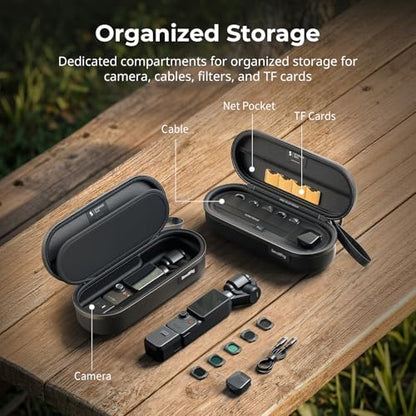 SMALLRIG Portable Protective Carrying Case for DJI Pocket 3 & Pocket 4 - style: For Pocket 4/3