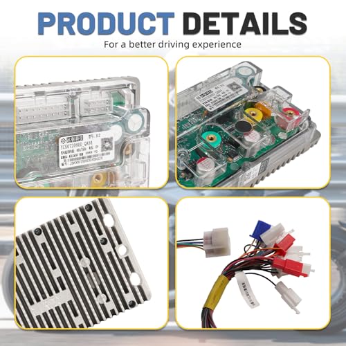 Fardriver ND72280/X80 BLDC Controller, 72V 280A Programmable High Power Brushless DC Motor Sine Wave Controller Fit for 2000W QSMotor Electric Motorcycle Motor E-Bike