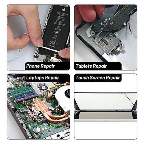 Kaisiking 2pcs 2mm x 50M LCD Repair Tape Phone Screen Adhesive Tape - size: 2pcs 2mm