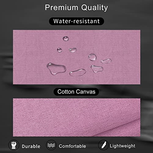 Dulabi Apron, Adjustable Chef Apron for Women and Men with Large Pockets, Cooking Kitchen Apron with Back Straps - color: Pink