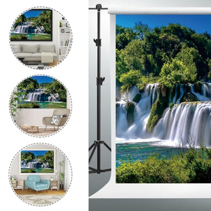 Waterfall Backdrop 7x5ft Nature Scenery Photography Background - color: Style 6, size: 7ftx5ft