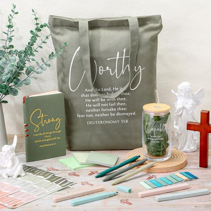 Geyoga 26 Pcs Bible Journaling Kit Bible Study Supplies Back to School Gift