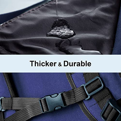 JJRING Heavy Duty Plein Air Artist Backpack With Handheld Strap, Blue - color: blue