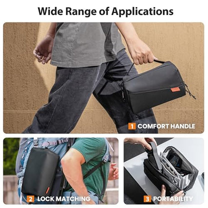 Carrying Case for Insta 360 X6/Luna Osmo Pocket 3 Carry Bag Accessories