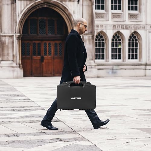 16.5" x 11.8" x 4.7" Portable Hard Case, Water‑Resistant Tool Storage Case - size: 16"