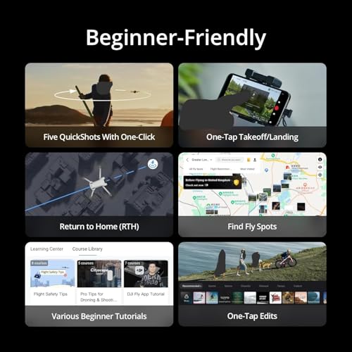 DJI Mini 3 Drone with DJI RC Screen remote Kit Camera Drone Bundle, with 128 GB SD, 3.0 USB Card Reader, Landing Pad, Backpack, Strobe lights and More