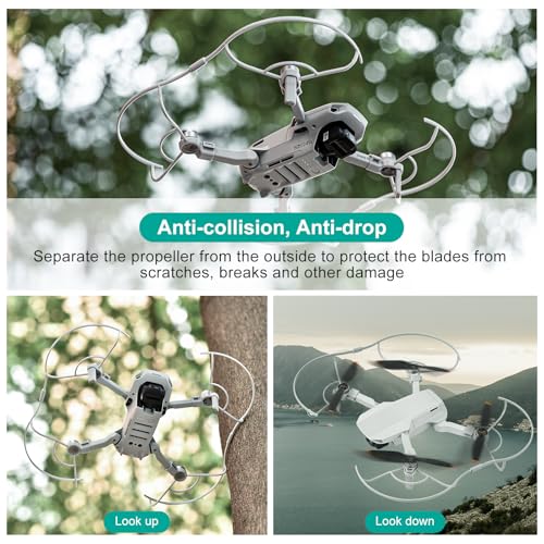 Mini 4K Propeller Guard for DJI Drone Propeller, Safety Accessories for DJI Mini 4K / Mini 2 SE Propellers Protector Drone Accessories (Upgraded Version)