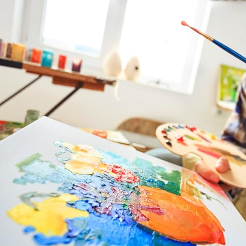 Gotideal Canvas for Painting, 24pcs 9x12 Primed Bulk Painting Canvas Board - size: 9x12 inch