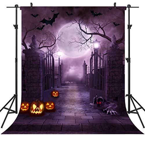 5X7FT Halloween Theme Pictorial Cloth Customized Photography Backdrop Background Studio Prop TP262A - size: 5'x7'