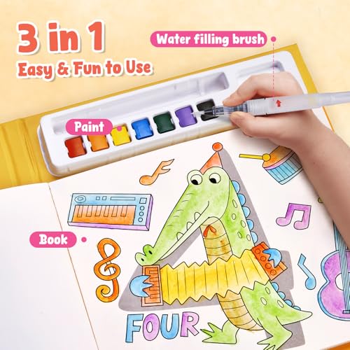 JoyCat Paint with Water Coloring Books for Toddlers (Numbers) - style: Numbers