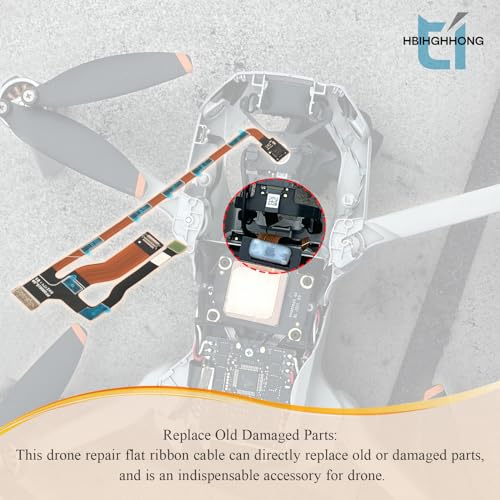 for DJI Mini 2 Ribbon Cable Replacement for DJI Mavic Mini/Mini SE/Mini 2 SE 4K Gimbal Flex Flat Ribbon Cable Drone Accessories Part with Repair Tools(3 in 1 Cable