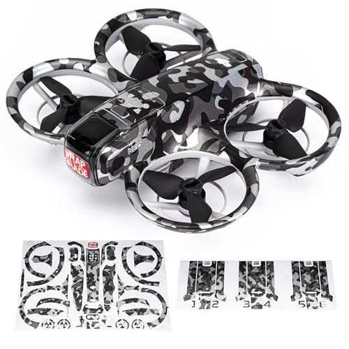 WRAPGRADE Skin Sticker Compatible with DJI NEO Full Wrap (Grayish CAMO) - color: GRAYISH CAMO