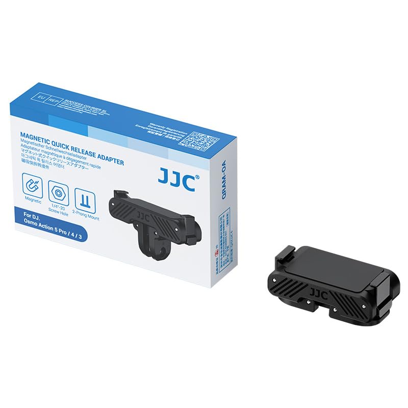 JJC Magnetic Quick Release Mount Adapter for DJI Osmo Action 5 Pro 4 3 - color: Magnetic Quick Release Adapter
