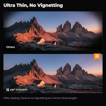 K&F CONCEPT 77mm MCUV Lens Protection Filter Ultra Slim 18 Multi-Coating - size: 77mm