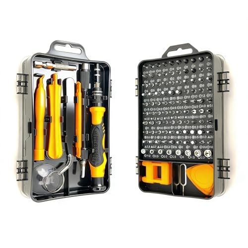 Mini Screwdriver Set, Tool Gifts for Men,Professional 115 in 1 Magnetic Repair Tool Kit, Repair for RC,PS5,Computer,Macbook,Laptop,PC,Glasses