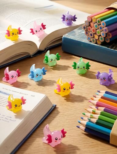 2 Pcs Mini Cute Axolot Figurines Silicone Mold - color: 2 Pcs Axolot White