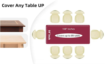 Evershine (12-Pack Heavy Duty Plastic Table Covers Tablecloth (Reusable) (Rectangle 54" X 108", Burgandy) - color: Burgandy, size: 12 PACK Rectangle 54" X 108"