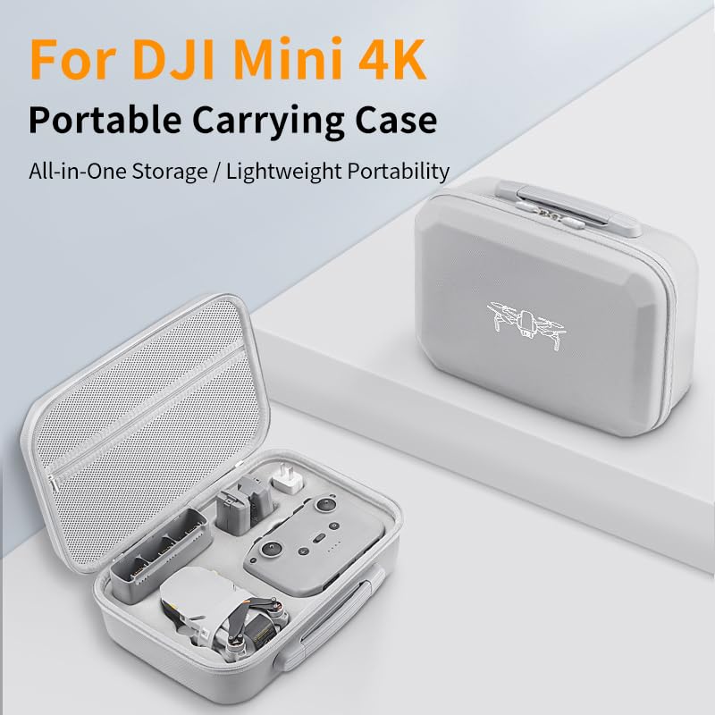 Mini 4K/2 SE/2 Fly More Combo Carrying Case Portable with Shoulder Strap