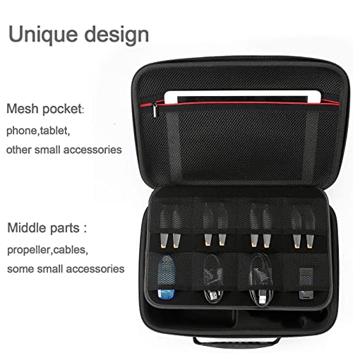 RAIACE Hard Travel Carrying Case Compatible with DJI Mini 3 Pro and its Accessories. (Case Only)