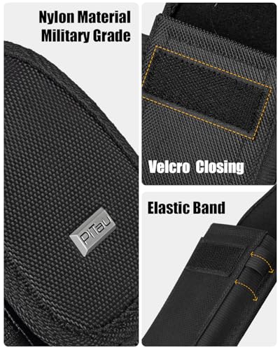 PiTau Holster for iPhone Plus, Pro Max 17 16 15, Samsung Galaxy S25+ S24+ - size: Large
