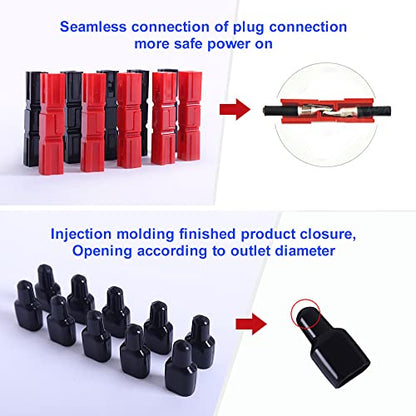 45A Quick Connect Batterie Battery Connector Modular Power Connectors Quick Disconnect 10 Pair,AWG10-12
