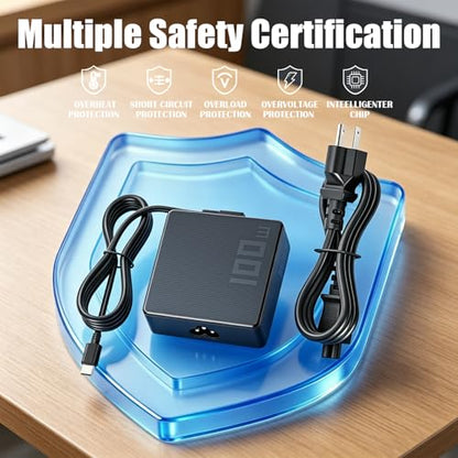 100W USB-C Battery Charger Compatible with-DJI Air 3s 3 Avata 360 2 3 Drone