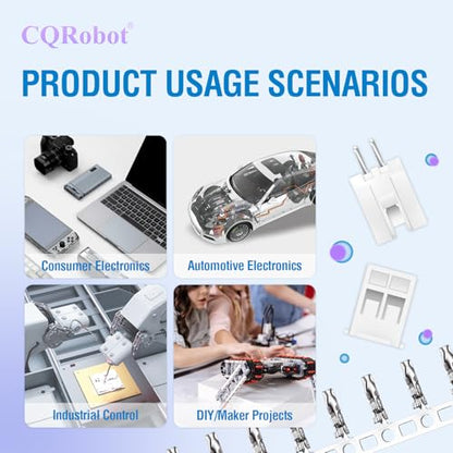 CQRobot JST HY 2.0mm Pitch 2-Pin Electronic Computer Connector Adapter - size: 2P, style: HY