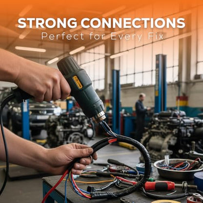 1/8" 3.2mm HELIXAL 2:1 Heat Shrink Tubing 120ft Spool with Airtight Seal - size: 1/8" - 120ft