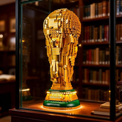 YEABRICKS LED Light for Lego-43020 Editions Sets FIFA World Cup Official Trophy Building Blocks Model (Building Set NOT Included) - style: Only Light LEGO 43020 FIFA World Cup Official Trophy
