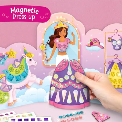 Imagimake Unicorn Craft Kit, 20 Mess-Free Creative Activities for Girls - style: Unicorn Craft Kit